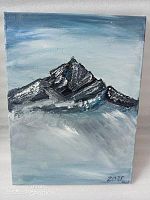 Картина Мои Горы масло, холст K11 купить в Москве