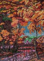 Картина из бисера Осень K03 купить в Москве