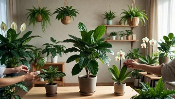 Консультации по уходу за растениями