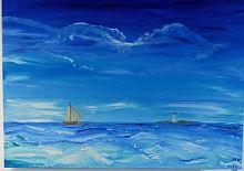 Картина Море Возможностей масло, холст K12 купить в Москве