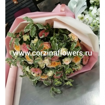 Букет Розовый вечер SR6 купить в Москве