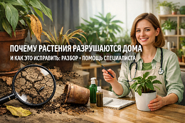 Почему растения разрушаются дома и как это исправить: разбор + помощь специалиста