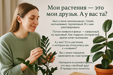 Растение как спутник жизни